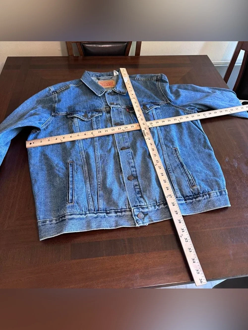 Levi’s 72335 Denim Jacket Men’s 2XL Blue Trucker Jean Jacket